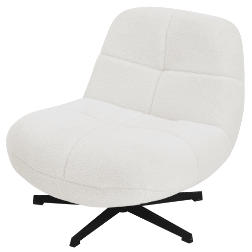 Cadeirão CADI decorativo cor branca