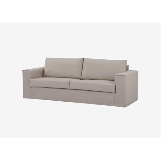 Sofá fixo 3 lugares JUNO cor bege Sofá fixo 3 lugares JUNO cor bege