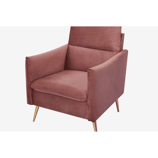 Cadeirão decorativo MINERVA rosa