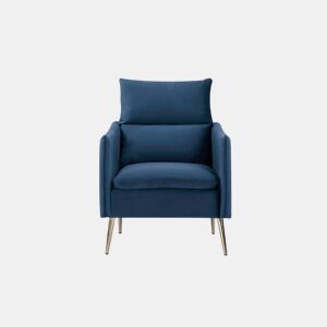 Cadeirão decorativo MINERVA azul