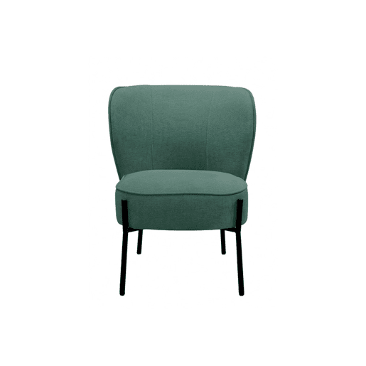 Cadeirão decorativo HESTIA verde escuro