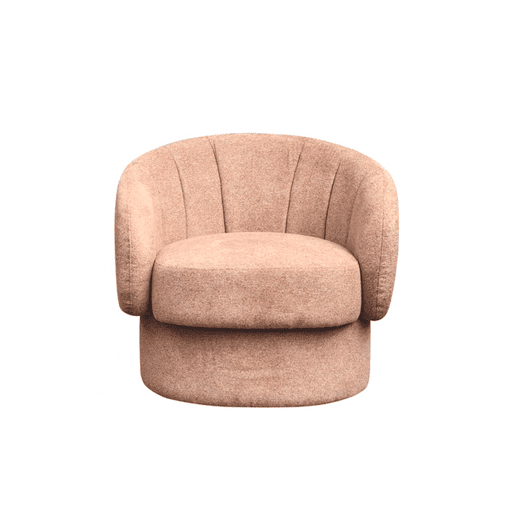 Cadeirão MELY decorativo cor rosa