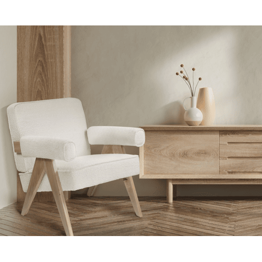 Cadeirão ARTEMISA decorativo branco Cadeirão ARTEMISA decorativo branco