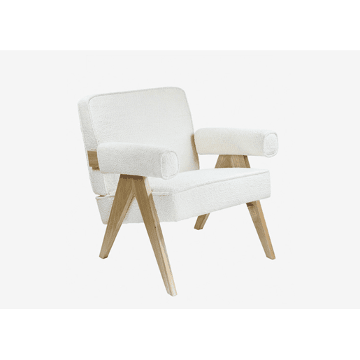Cadeirão ARTEMISA decorativo branco Cadeirão ARTEMISA decorativo branco