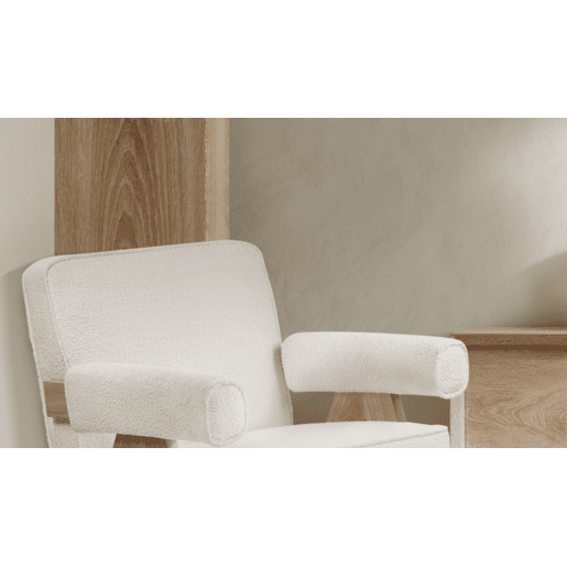 Cadeirão ARTEMISA decorativo branco Cadeirão ARTEMISA decorativo branco