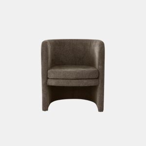 Cadeirão decorativo HEBE castanho