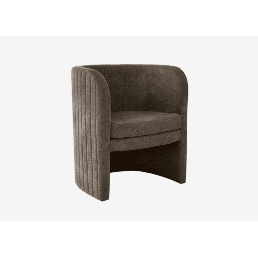 Cadeirão decorativo HEBE castanho Cadeirão decorativo HEBE castanho