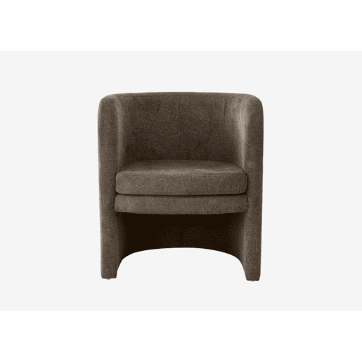 Cadeirão decorativo HEBE castanho Cadeirão decorativo HEBE castanho