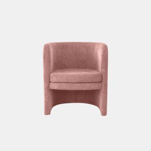 Cadeirão decorativa cor rosa HEBE