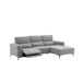 Chaise longue relax Eléctrica LEANIS Chaise longue relax Eléctrica LEANIS Gris