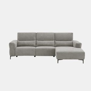 Chaise longue relax 4 lugares elétrica LEANIS dereita bege
