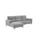 Chaise longue relax Eléctrica LEANIS Chaise longue relax Eléctrica LEANIS Gris