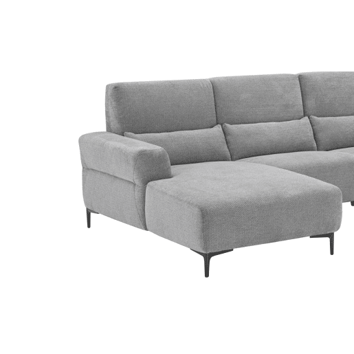 Chaise longue relax 4 lugares relax elétrica esquerda cinza