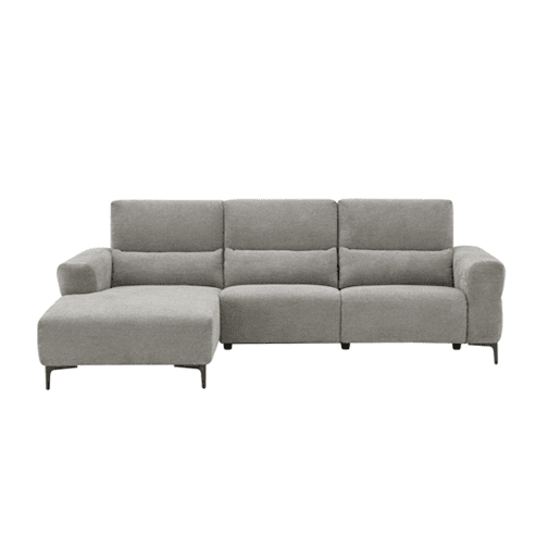 Chaise longue relax 4 lugares relax elétrica esquerda bege