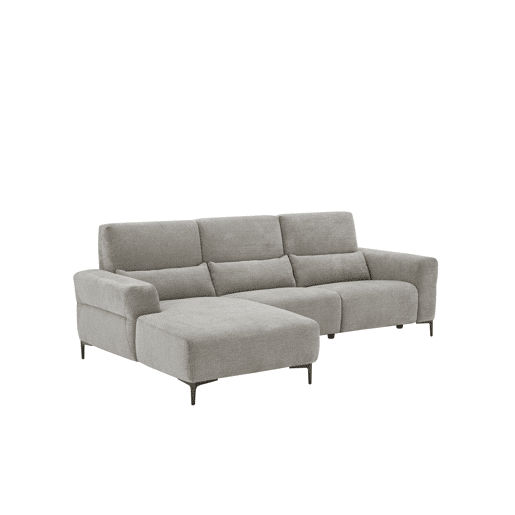 Chaise longue relax 4 lugares relax elétrica esquerda bege