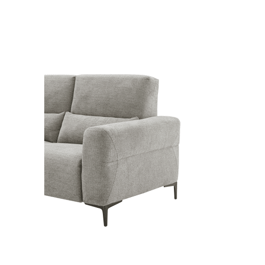 Chaise longue relax 4 lugares relax elétrica esquerda bege