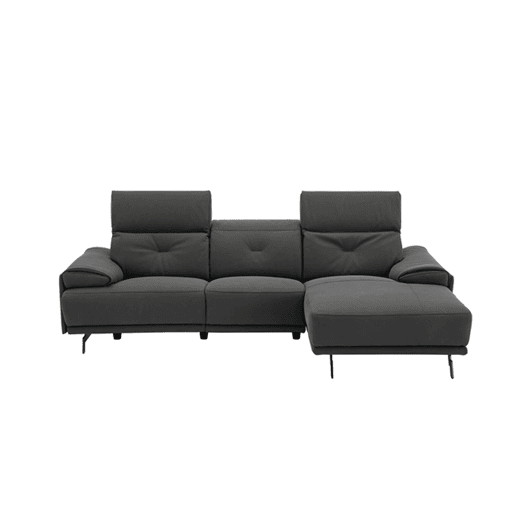 Chaise longue SIARA relax elétrica dereita 3 lugares azul