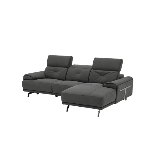 Chaise longue SIARA relax elétrica dereita 3 lugares azul