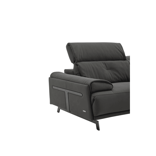 Chaise longue SIARA relax elétrica dereita 3 lugares azul