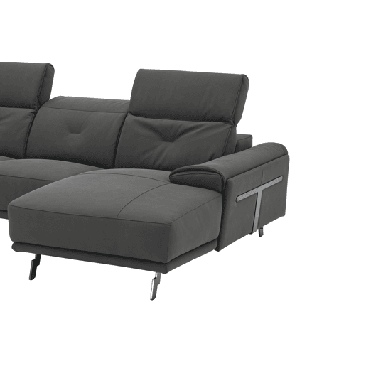 Chaise longue SIARA relax elétrica dereita 3 lugares azul