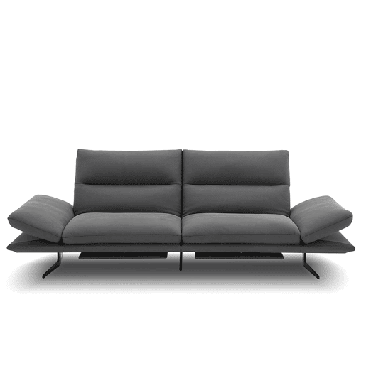 Sofá AGATA relax elétrico 4 lugares preto Sofá AGATA relax elétrico 4 lugares preto