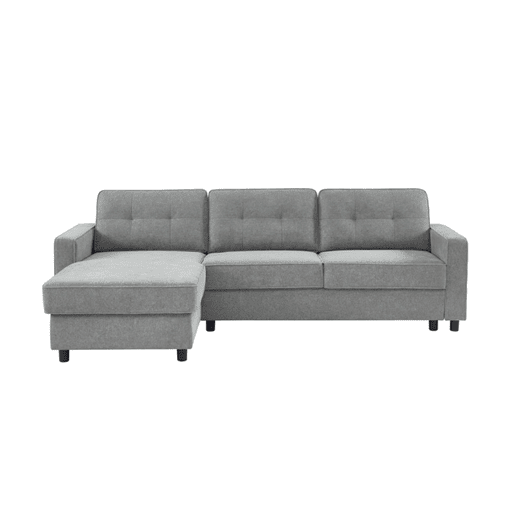 Chaise longue CIAN reversível 3 lugares cinza