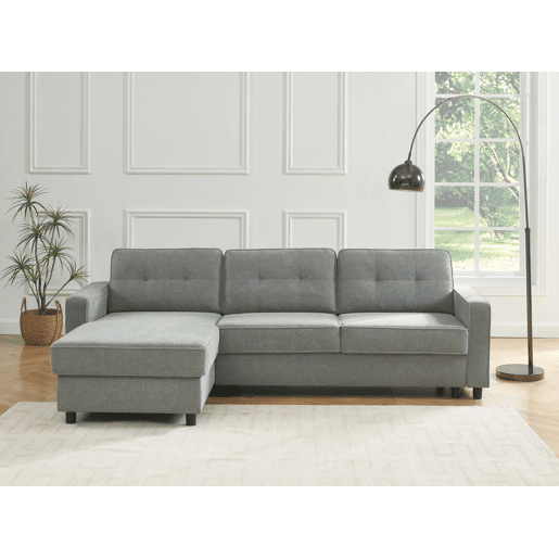 Chaise longue CIAN reversível 3 lugares cinza