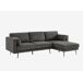 Chaise longue 4 plazas COSMO derecha gris Chaise longue 4 plazas COSMO derecha gris Gris