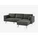 Chaise longue 4 plazas COSMO derecha gris Chaise longue 4 plazas COSMO derecha gris Gris