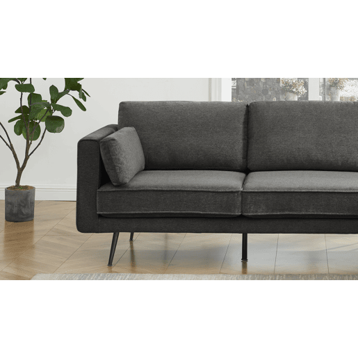 Chaise longue 4 lugares COSMO dereita cinza