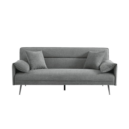 Sofá cama 3 lugares EIDEN cor cinza Sofá cama 3 lugares EIDEN cor cinza