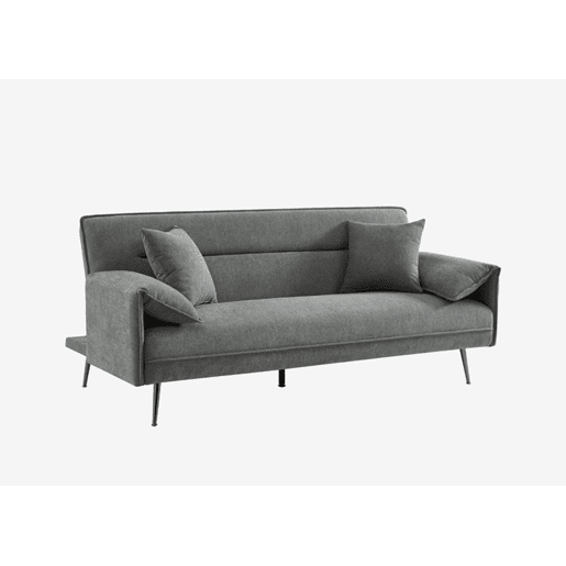 Sofá cama 3 lugares EIDEN cor cinza Sofá cama 3 lugares EIDEN cor cinza
