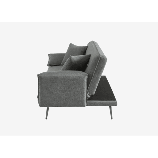 Sofá cama 3 lugares EIDEN cor cinza Sofá cama 3 lugares EIDEN cor cinza