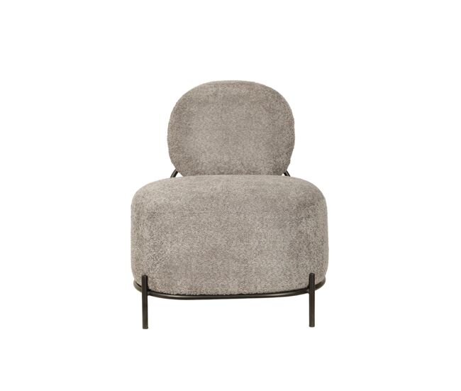 Sillón decorativo owen gris oscuro