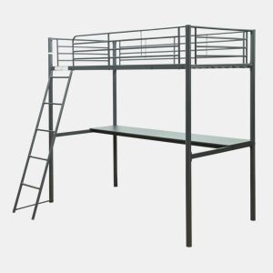 Beliche loft LEBRON com escritório e cama superior