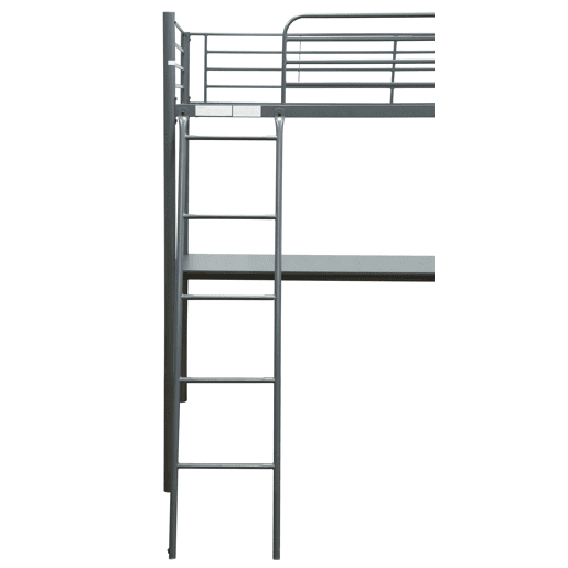 Beliche loft LEBRON com escritório e cama superior