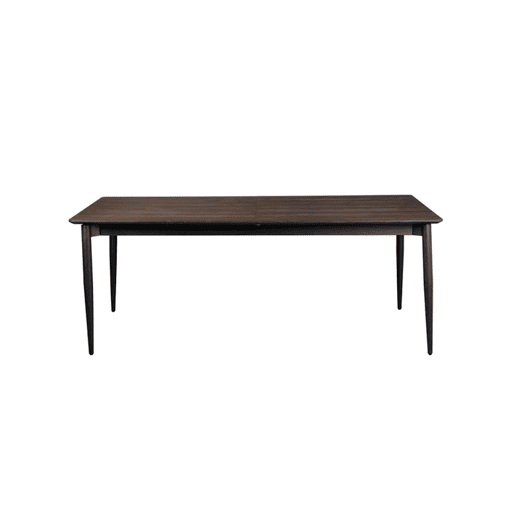 Mesa de jantar extensível OLYMPIA castanha