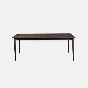 Mesa de jantar extensível OLYMPIA castanha