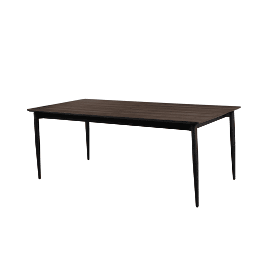 Mesa de jantar extensível OLYMPIA castanha