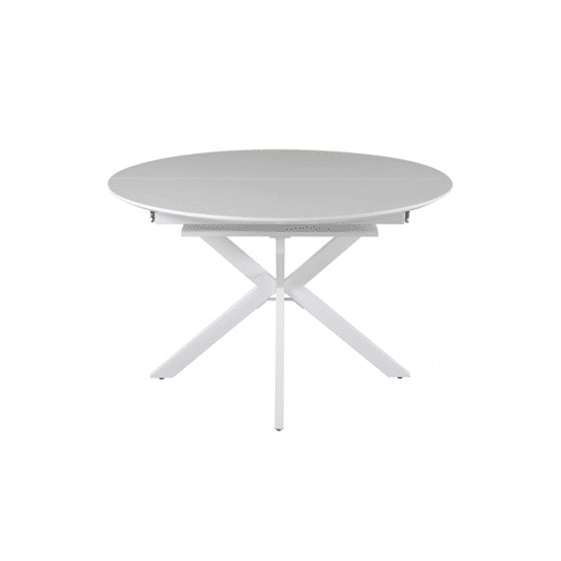 Mesa de jantar extensível CINTHYA cor branco