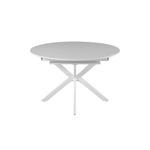 Mesa de jantar extensível CINTHYA cor branco