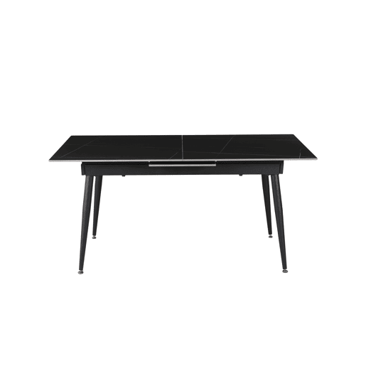 Mesa de jantar extensível JILL cerámica preto