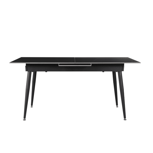 Mesa de jantar extensível JILL cerámica preto