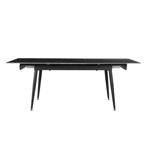 Mesa de jantar extensível JILL cerámica preto
