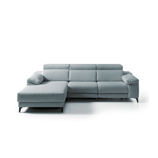 Chaise longue 4 lugares relax elétrica AMIL esquerda azul