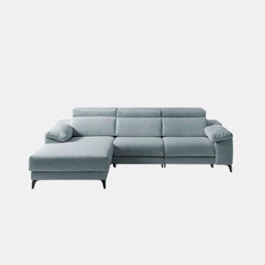 Chaise longue 4 lugares relax elétrica AMIL esquerda azul