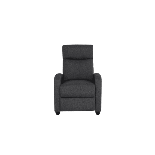 Cadeirão EROS manual relax cinza escuro