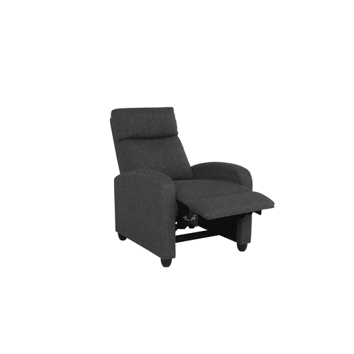 Cadeirão EROS manual relax cinza escuro