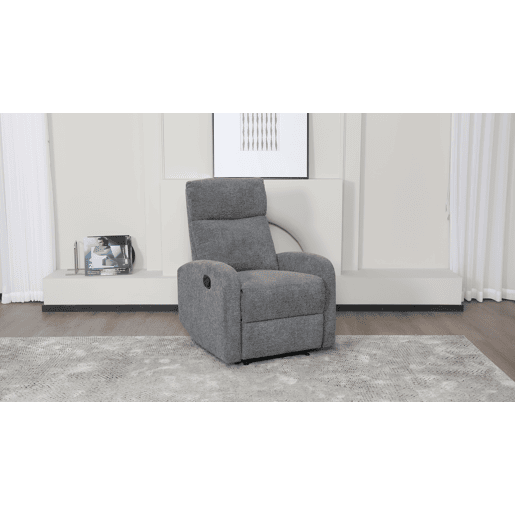 Poltrona Relax ARES cor cinza claro Poltrona Relax ARES cor cinza claro