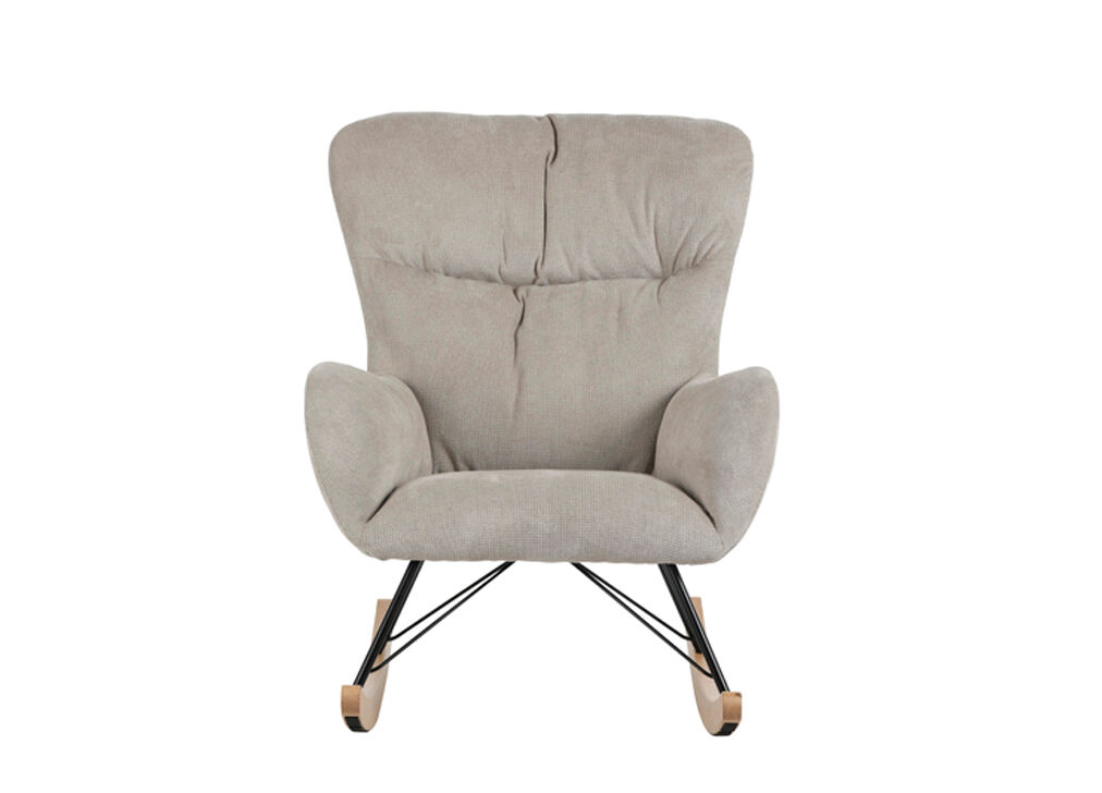 Sillón mecedora decorativa BACO